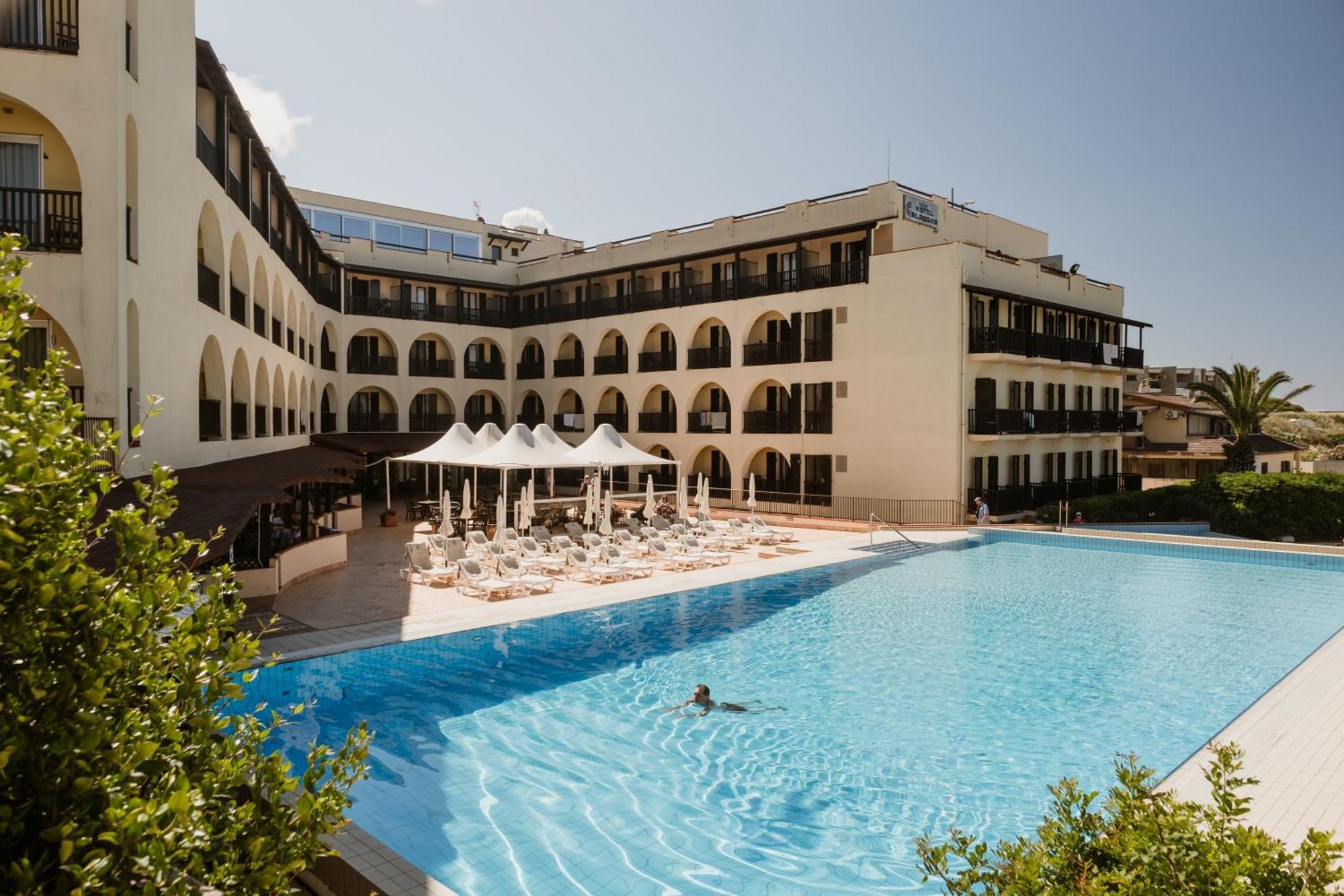 Hotel Calabona อาลเกโร ภายนอก รูปภาพ