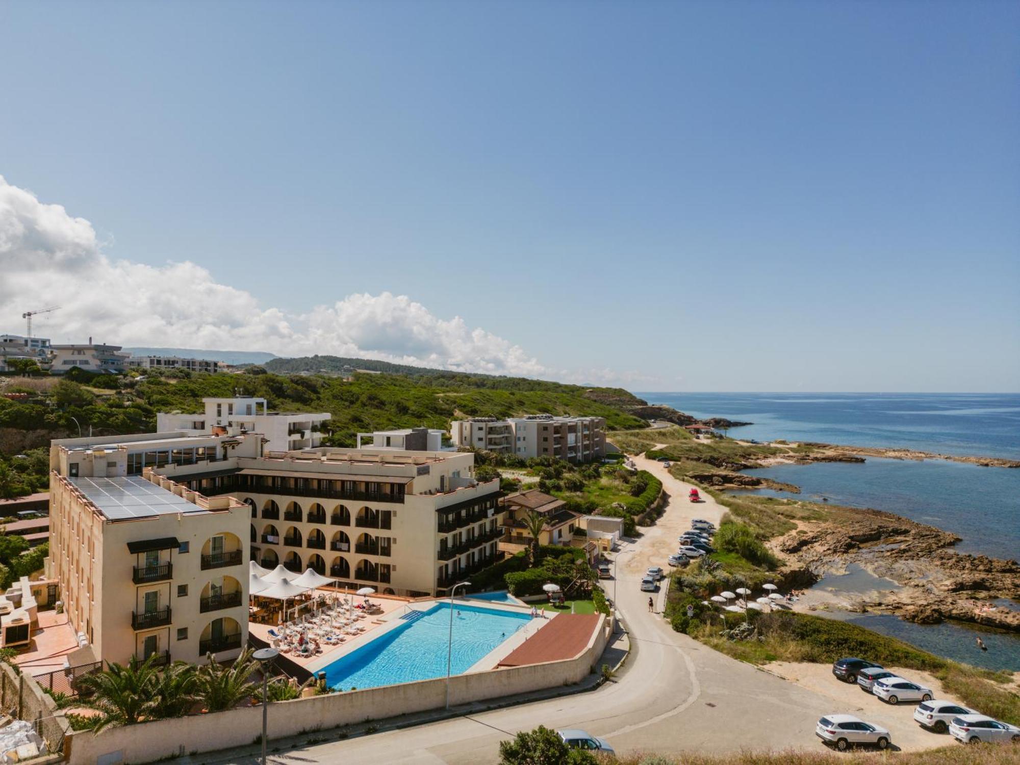 Hotel Calabona อาลเกโร ภายนอก รูปภาพ